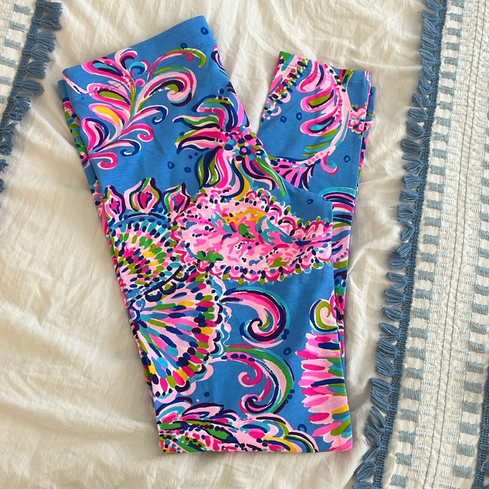 Girls Lilly Pulitzer Leggings - Size L (8-10)